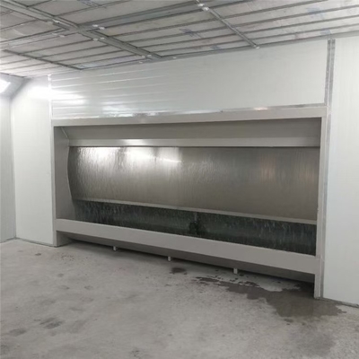 Environmental protection Water Curtain Spray Cabinet Paint Mist Purification Equipment Cyclone Water Curtain Booth