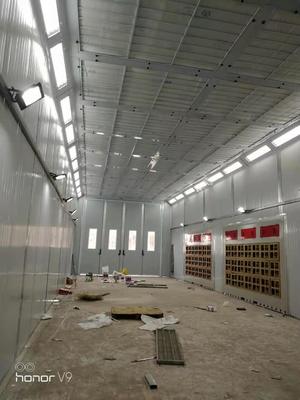 Series Premium Down-Draft Automotive Spray Booth for high-gloss finishes