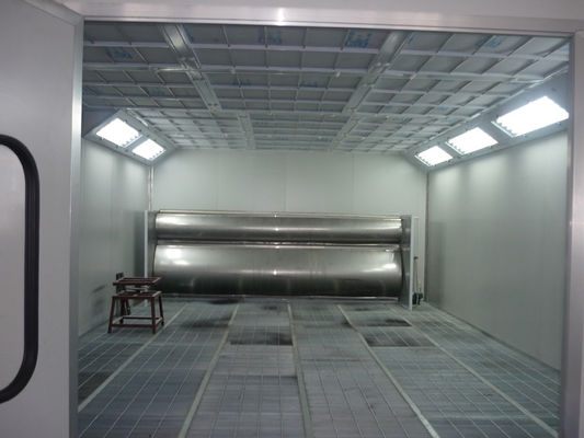 Stainless Steel Water Curtain Spray Booth Advanced Overspray Containment For The Furniture And Woodworking Industries