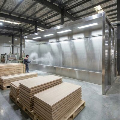 Custom 3x3m High-Efficiency Glue Extraction System for Woodworking