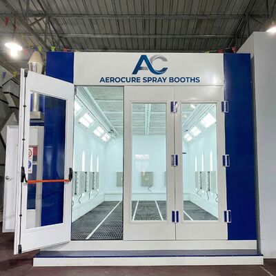 Electric Heating Auto Body Paint Booth 50Hz Car Spraying Oven For High Quality Finishes
