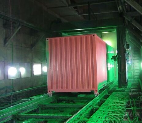 जॉयस्टिक कंट्रोल सिस्टम कार पेंट बूथ जिसमें चीनी मोटर या आयातित मोटर है जो वाहन पेंट अनुप्रयोग के लिए डिज़ाइन किया गया है