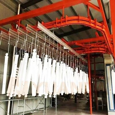 स्पेयर पार्ट्स के लिए स्वचालित पाउडर कोटिंग लाइन