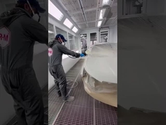 बेकिंग ऑटो बॉडी स्प्रे बूथ पीएलसी नियंत्रण कार पेंट पाउडर स्प्रे बूथ