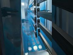 इलेक्ट्रोस्टैटिक स्वचालित पाउडर कोटिंग लाइन सिस्टम पाउडर कोटिंग मशीन, क्योरिंग ओवन और स्प्रे बो