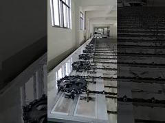 हेवी-ड्यूटी औद्योगिक कन्वेयर और चेन ड्राइव सिस्टम असेंबली